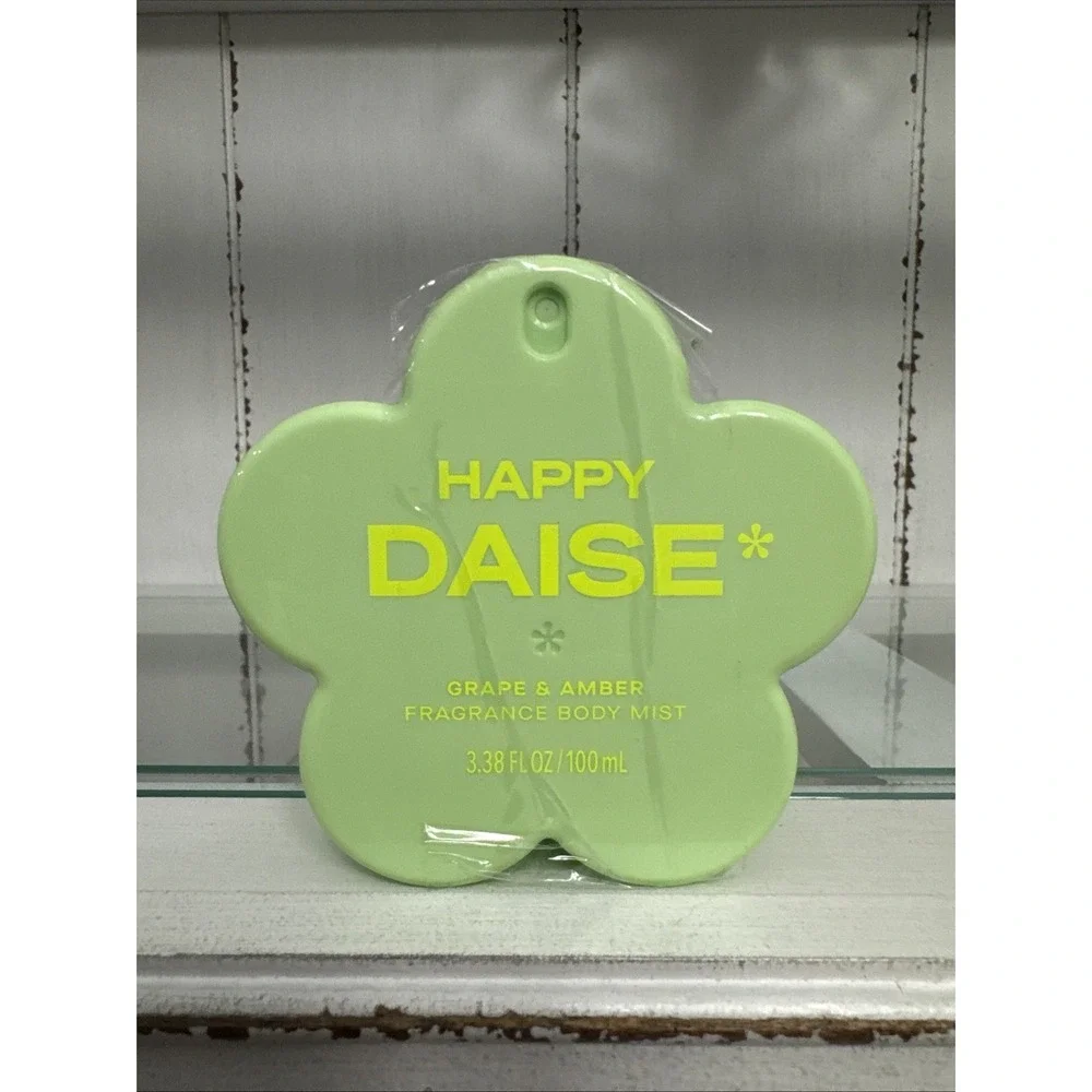 Daise Beauty Happy Daise Fragrance Body Mist 3.38 oz Grape Amber Vanilla 13606